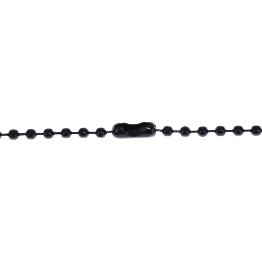 CHROME HEARTS(クロムハーツ) RUBBER CH CRS SML スモールCHクロス ラバーネックレス ラメ シリコン ブラック