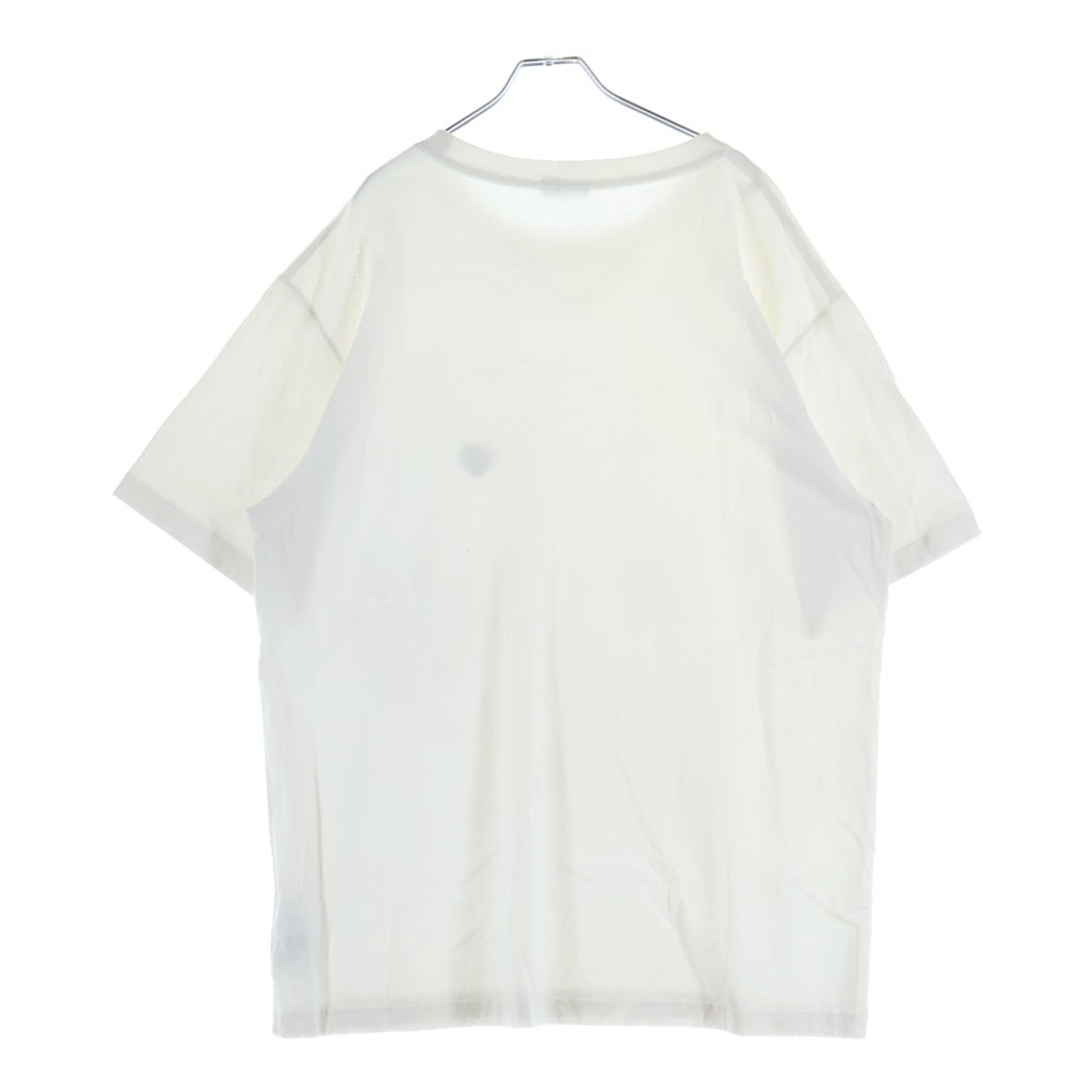 DIOR(ディオール) 22SS ハートCDロゴパッチクルーネック 半袖Tシャツカットソー ホワイト 213J685A0677
