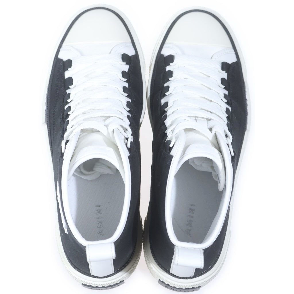 AMIRI(アミリ) 25SS MA COURT HI ハイカットスニーカー ブラック/ホワイト US9/27cm AMFOSR1099-004