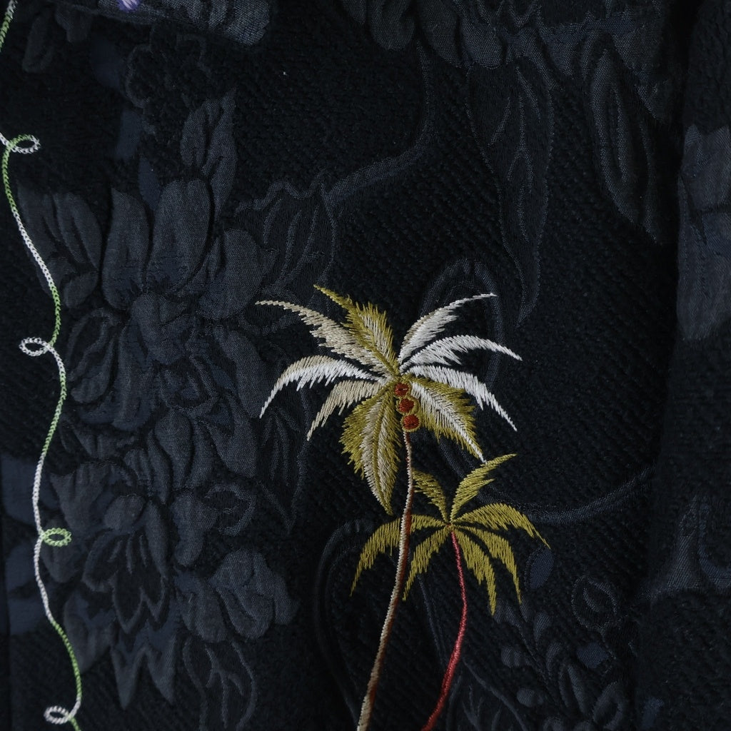 NEIGHBORHOOD(ネイバーフッド) 23AW SOUVENIR JQ SHIRT JACKET スーベニア ドラゴン ジャカード シャツジャケット ブラック 232UTNH-JKM04