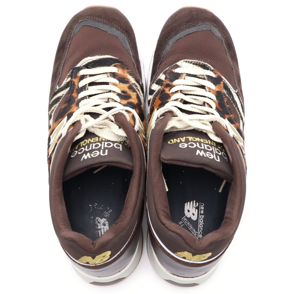 New Balance(ニューバランス) ×atoms M1500CZK 1500 CHARCOAL ANIMAL SAFARI アトモス チャコール アニマル サファリ ローカットスニーカー ブラウン US10/28cm
