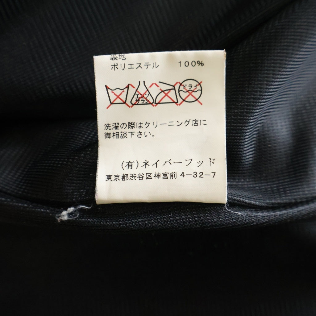 NEIGHBORHOOD(ネイバーフッド) LEATHER RACING JACKET シングルライダース レーシング レザージャケット ブラック TSNH-JK-12