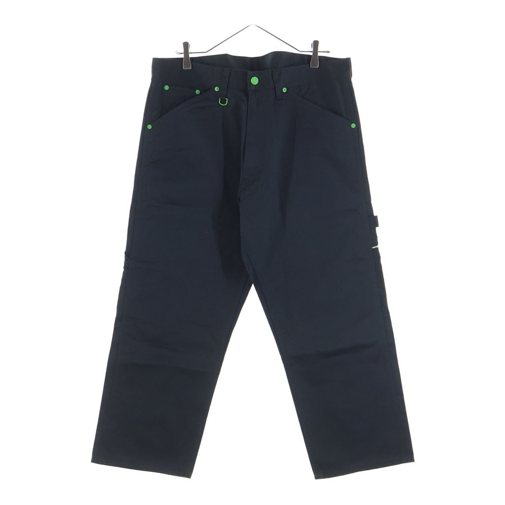 Levi's Fenom(リーバイス フェノム) ×FRAGMENT DESIGN フラグメント デザイン バックロゴデザイン ジップフライ チノパンツ ネイビー/グリーン FMWKC-0003