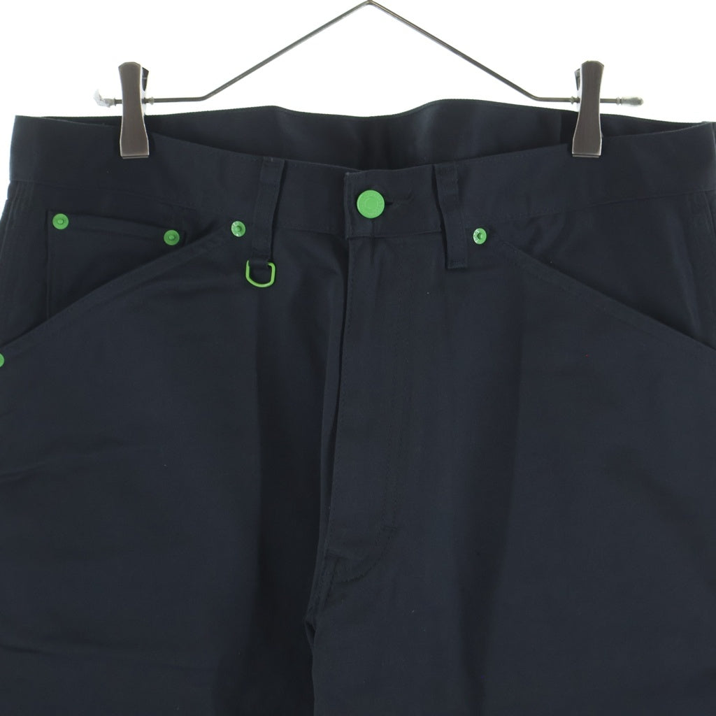 Levi's Fenom(リーバイス フェノム) ×FRAGMENT DESIGN フラグメント デザイン バックロゴデザイン ジップフライ チノパンツ ネイビー/グリーン FMWKC-0003