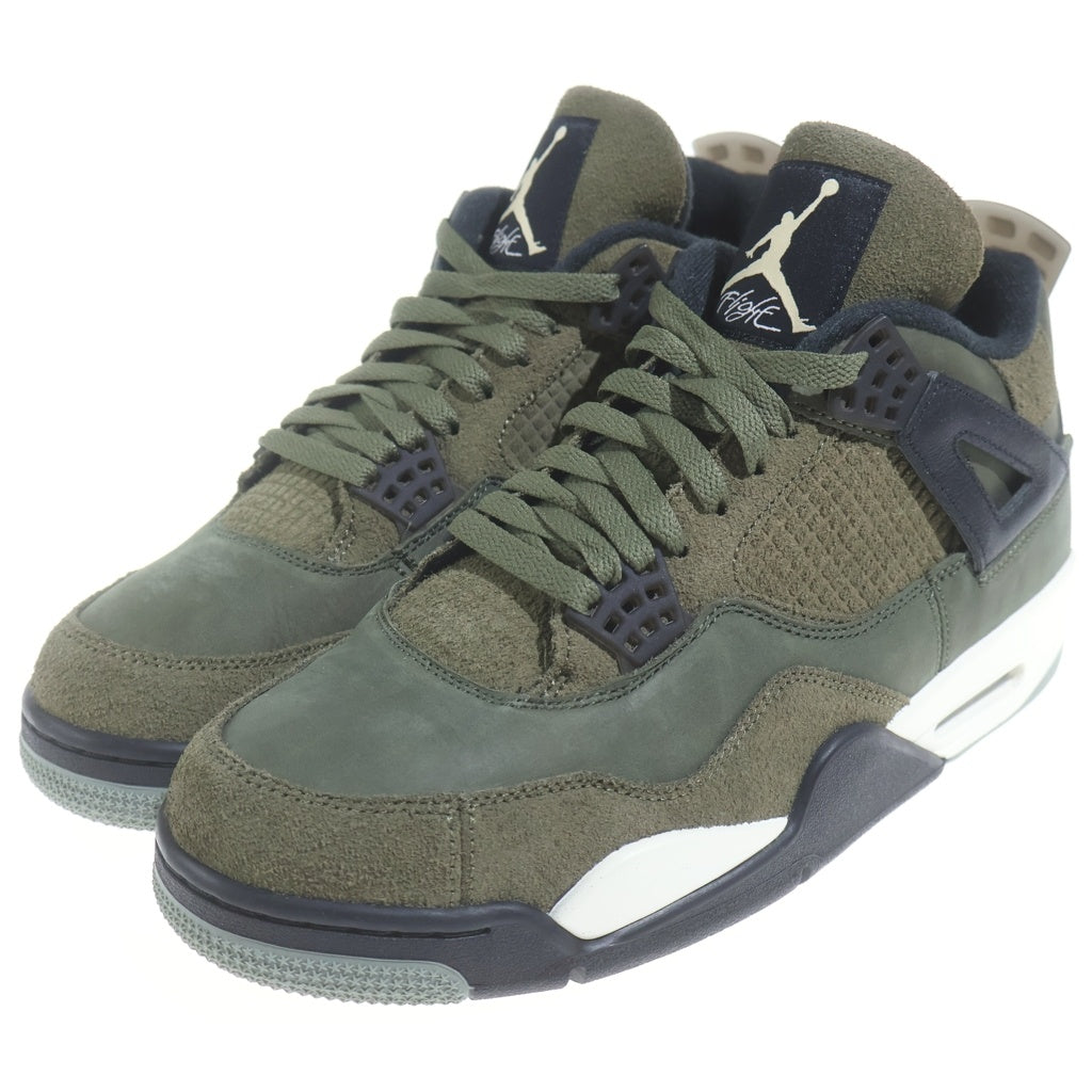 NIKE(ナイキ) AIR JORDAN4 RETRO SE CRAFT OLIVE FB9927-200 エアジョーダン4 クラフトオリーブ ハイカットスニーカー カーキ US11/29cm