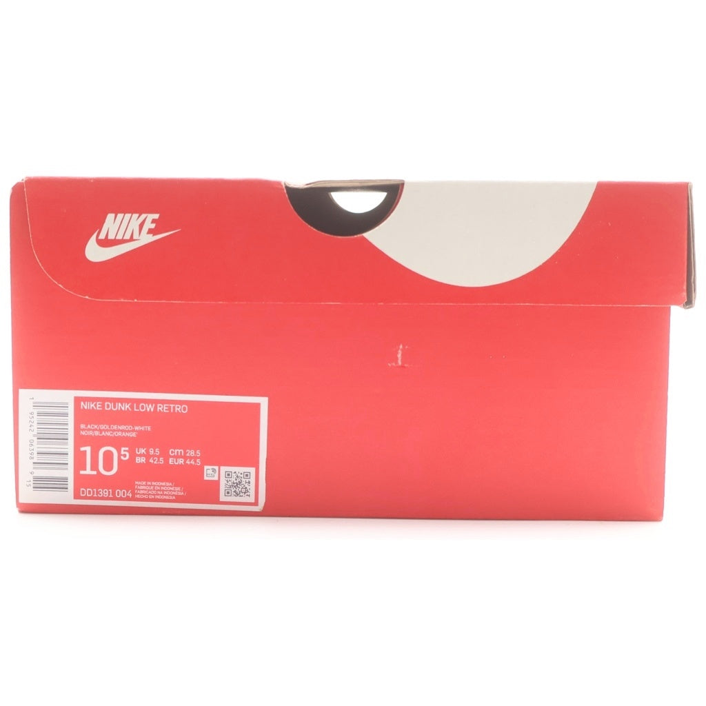 NIKE(ナイキ) DUNK LOW CHAMPIONSHIP GOLDENROD DD1391-004 ダンク チャンピオンシップ ゴールデンロッド ローカットスニーカー ブラック/イエロー US10.5/28.5cm