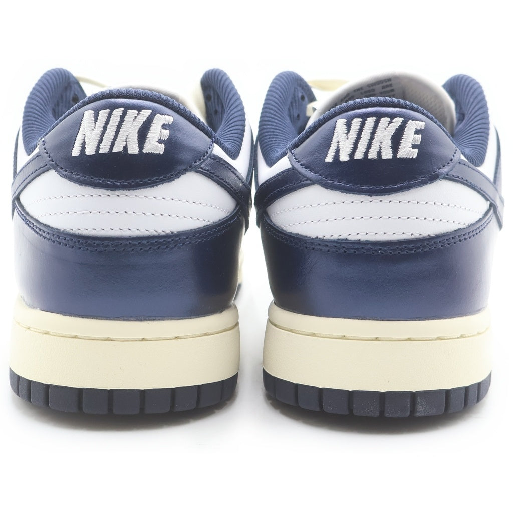 NIKE(ナイキ) Womens DUNK LOW PRM Midnight Navy and White ウィメンズ ダンク ローカットスニーカー プレミアム ミッドナイトネイビー/ホワイト US12/29cm