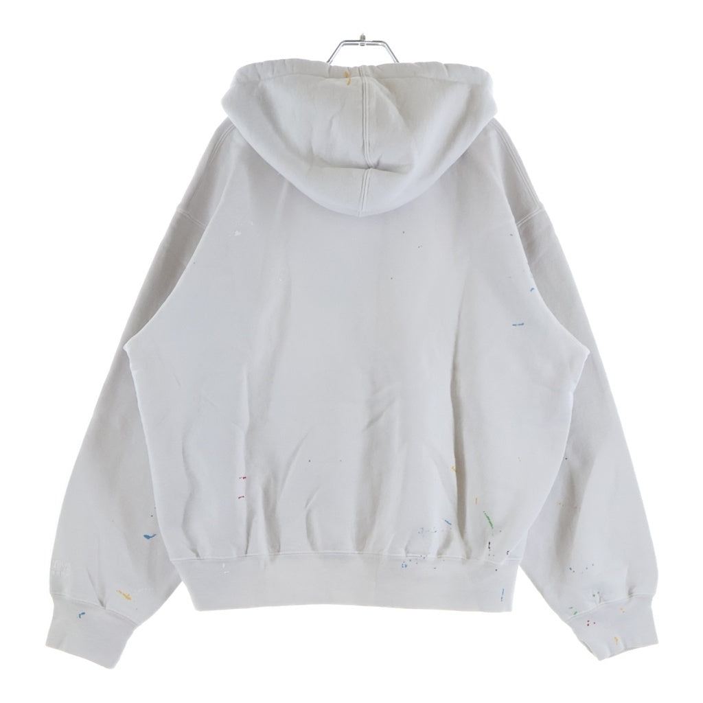 SUPREME(シュプリーム) 26SS ×MM6 Box Logo Zip Up Hooded Sweatshirt ボックスロゴジップアップフーデッドスウェットシャツ パーカー ホワイト