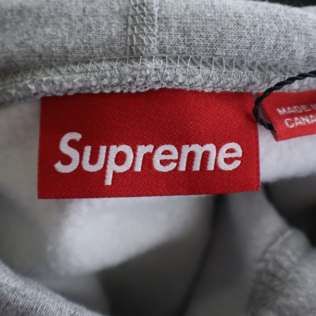 SUPREME(シュプリーム) 25AW Box Logo Hooded Sweatshirt ボックスロゴ プルオーバースウェットパーカー フーディ グレー/ネイビー
