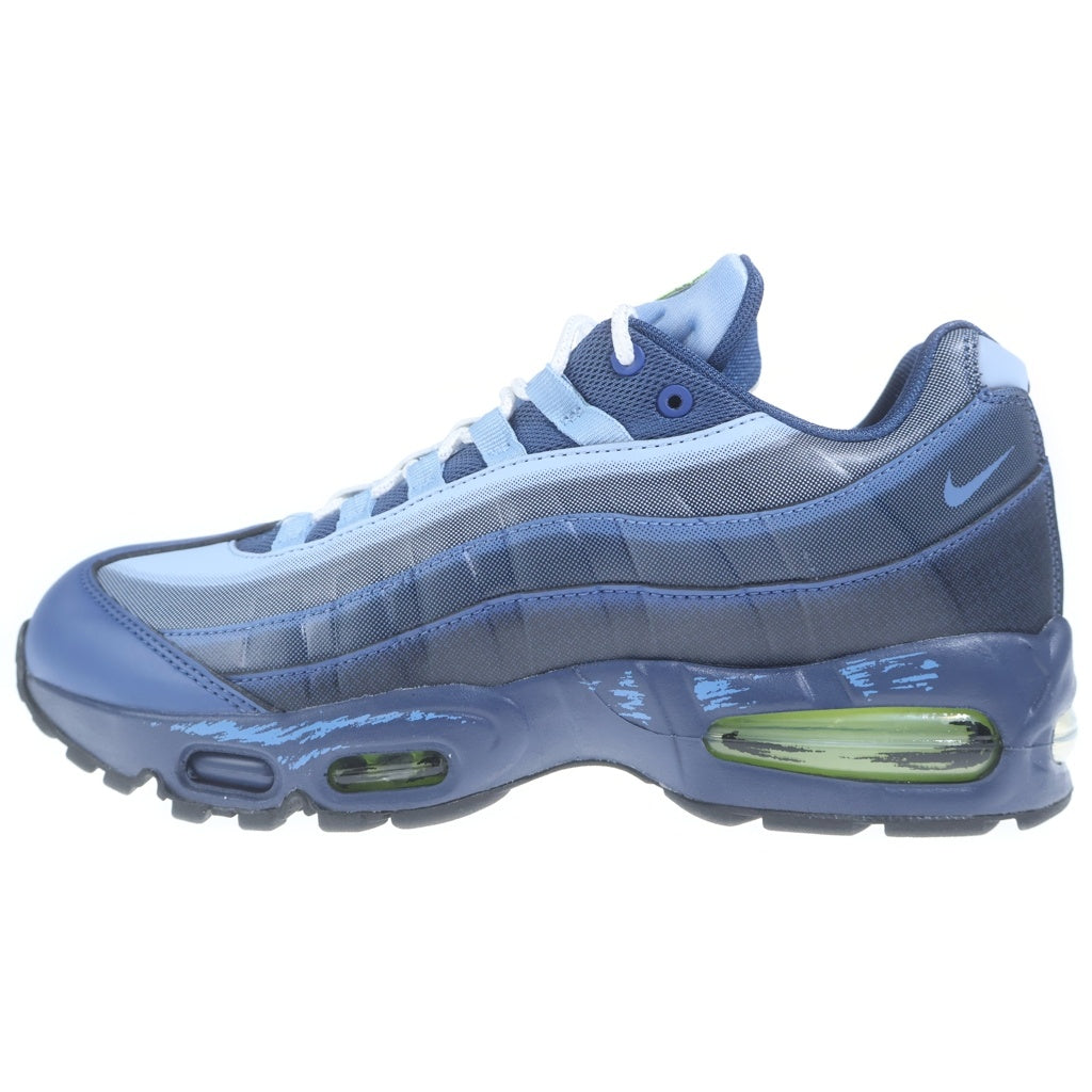 NIKE(ナイキ) ×Yu-Gi-Oh! AIR MAX 95 AIR MUSCLE JOEY II7404-400 遊戯王 エアマックス95 エアマッスル ジョーイ ローカットスニーカー ブルー US9.5/27.5cm