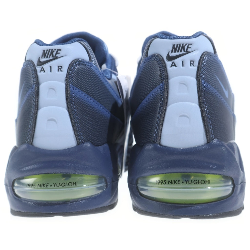 NIKE(ナイキ) ×Yu-Gi-Oh! AIR MAX 95 AIR MUSCLE JOEY II7404-400 遊戯王 エアマックス95 エアマッスル ジョーイ ローカットスニーカー ブルー US9.5/27.5cm