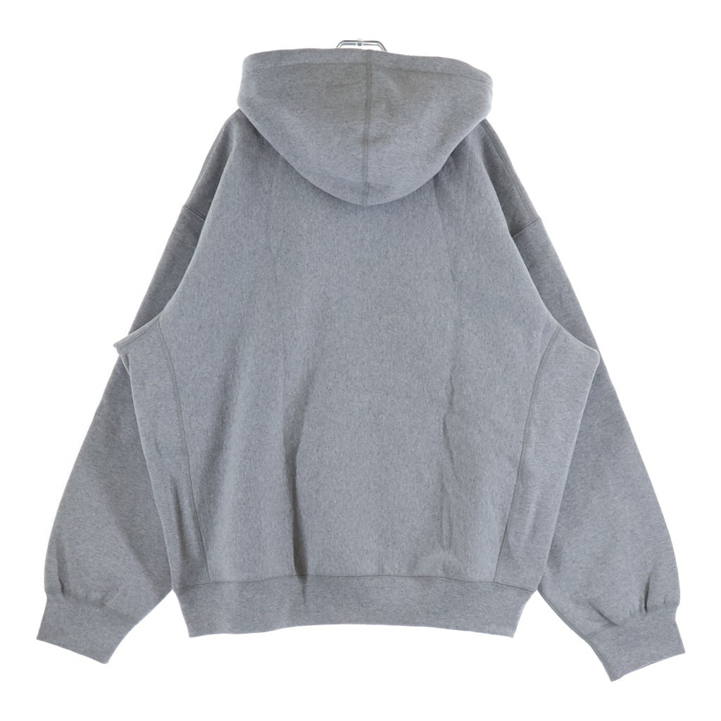 SUPREME(シュプリーム) 25AW Box Logo Hooded Sweatshirt ボックスロゴ プルオーバースウェットパーカー フーディ グレー/ネイビー