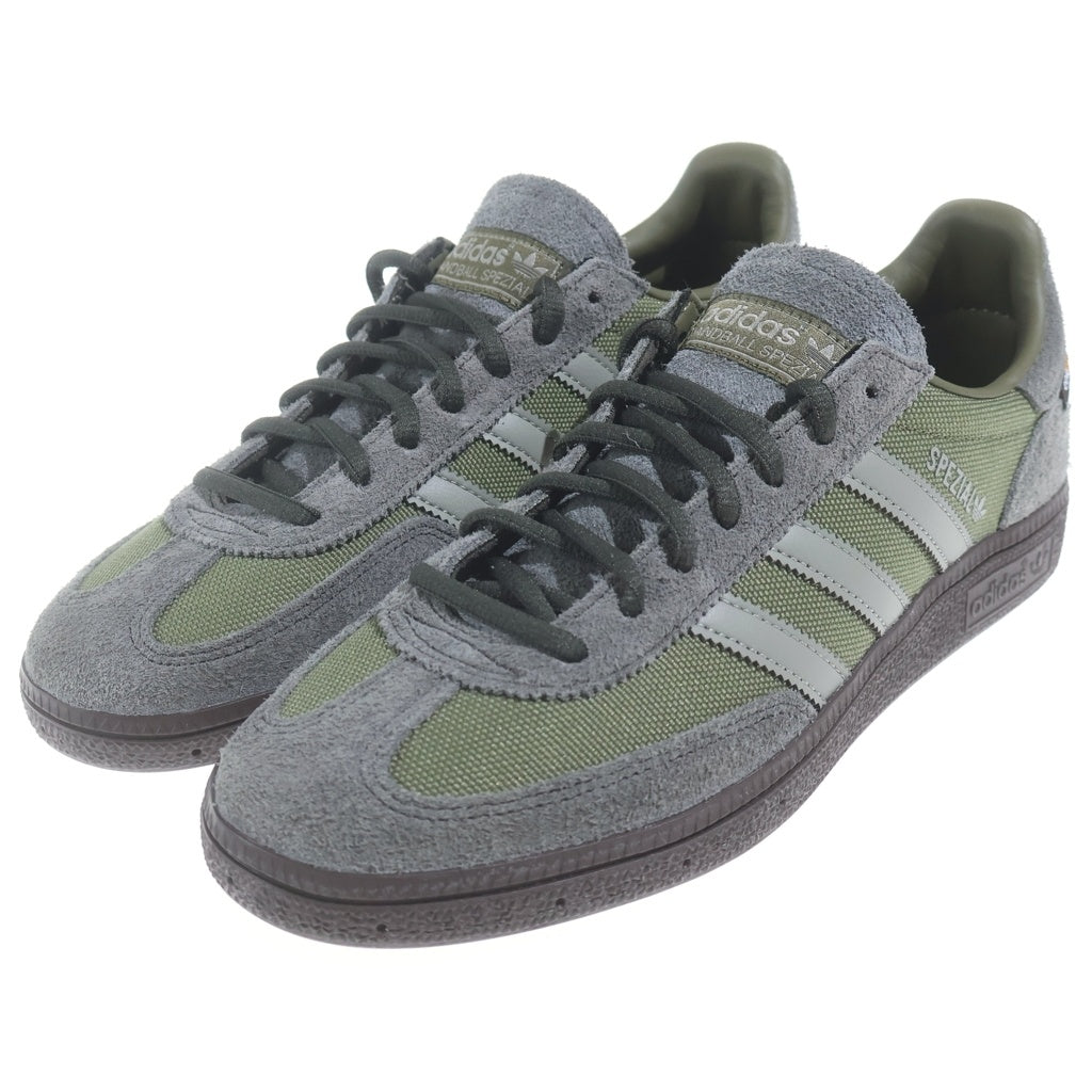 adidas(アディダス) HANDBALL SPEZIAL CORDURA ハンドボール スペツィアル コーデュラ ローカットスニーカー グリーン/グレー US9/27cm IE6602