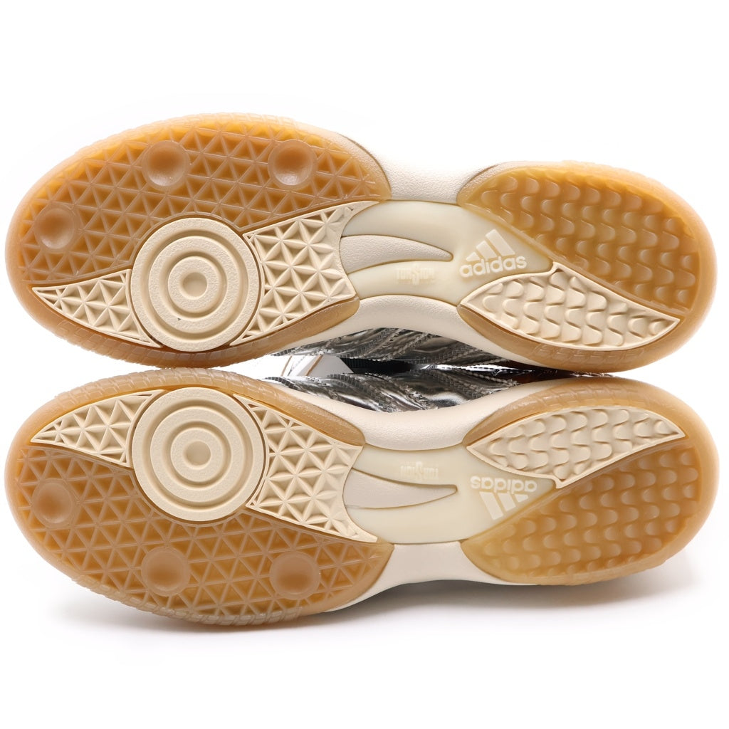 adidas(アディダス) ×Wales Bonner MN SAMBA ウェールズ・ボナー サンバ ローカットスニーカー ブラウン/シルバー US10/28cm IH5777