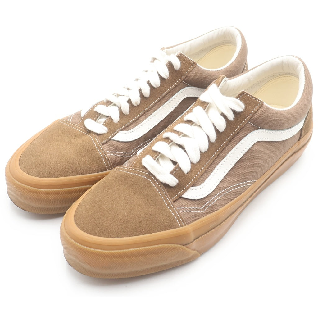 VANS(ヴァンズ) PREMIUM OLD SKOOL GUM SEPIA プレミアム オールドスクール ガム セピア ローカットスニーカー ベージュ US9.5/27.5cm VN000D560E0