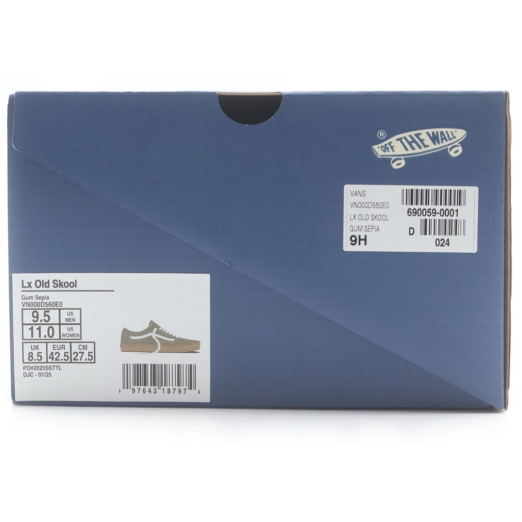 VANS(ヴァンズ) PREMIUM OLD SKOOL GUM SEPIA プレミアム オールドスクール ガム セピア ローカットスニーカー ベージュ US9.5/27.5cm VN000D560E0