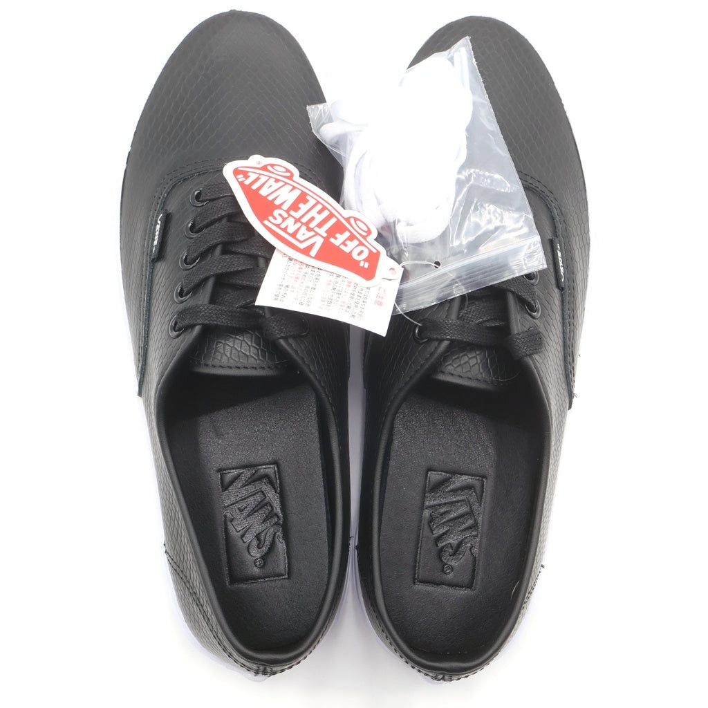 VANS(ヴァンズ) BILLY'S EXCLUSIVE VANS AUTHENTIC YEAR OF THE SNAKE BLACK WHITE ローカットスニーカー V44CF BS