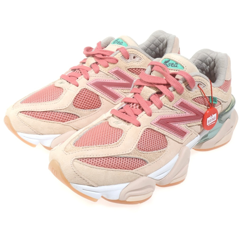 New Balance(ニューバランス) ×JOE FRESHGOODS 9060 INSIDE VOICES PENNY COOKIE PINK U9060JF1 ジョー・フレッシュグッズ ローカットスニーカー ピンク/ベージュ US9.5/27.5cm