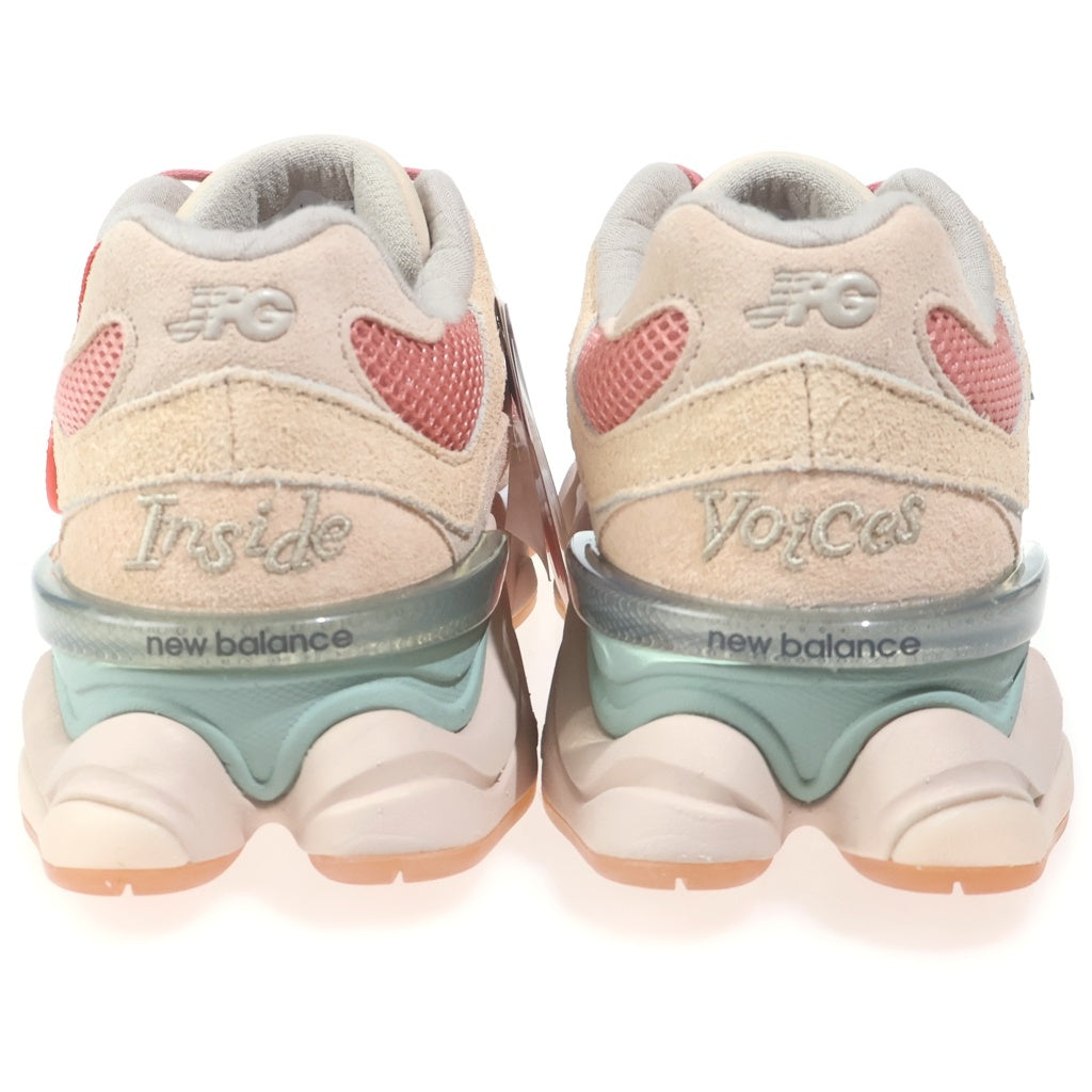 New Balance(ニューバランス) ×JOE FRESHGOODS 9060 INSIDE VOICES PENNY COOKIE PINK U9060JF1 ジョー・フレッシュグッズ ローカットスニーカー ピンク/ベージュ US9.5/27.5cm