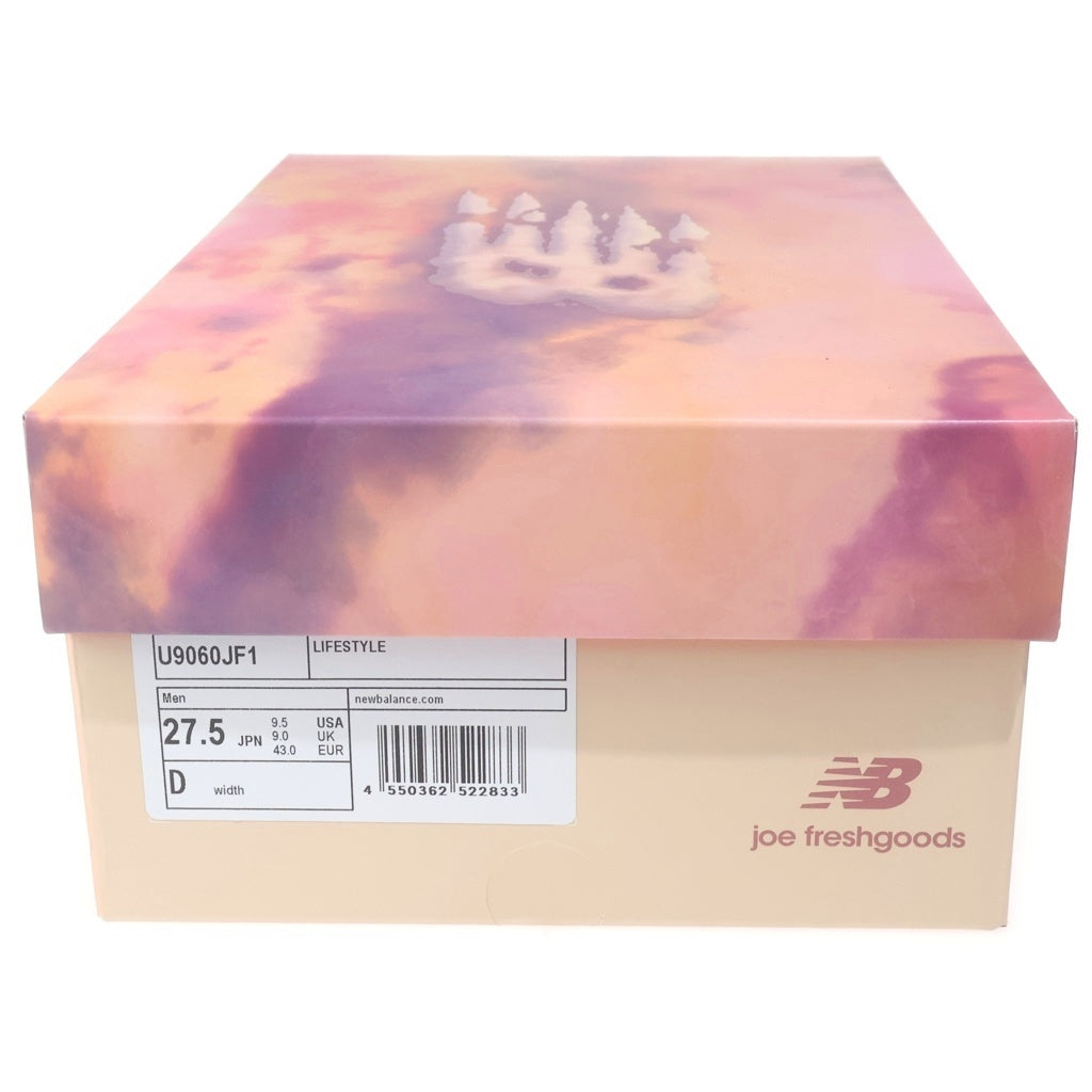 New Balance(ニューバランス) ×JOE FRESHGOODS 9060 INSIDE VOICES PENNY COOKIE PINK U9060JF1 ジョー・フレッシュグッズ ローカットスニーカー ピンク/ベージュ US9.5/27.5cm