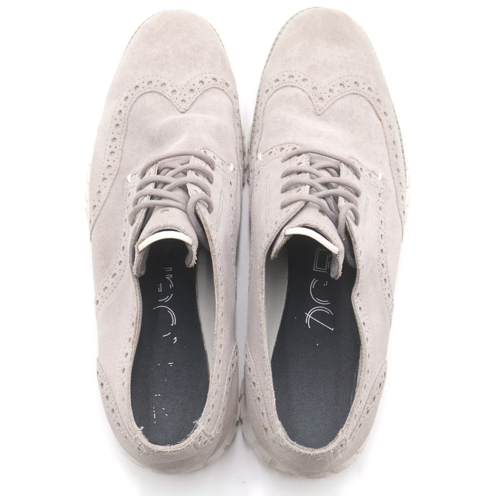 COLE HAAN(コール ハーン) ZEROGRAND DC WNG C21383 ゼログランド ウィングチップ レースアップ ローカットスニーカー ベージュ US9/27cm