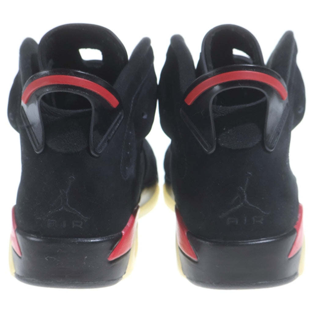 NIKE(ナイキ) 【鑑賞用 2010年製】AIR JORDAN 6 RETRO BLACK VARSITY RED 384664-061 エアジョーダン6 ハイカットスニーカー ブラック/レッド US9/27cm