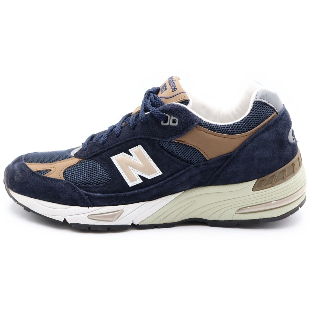 New Balance(ニューバランス) M991 NAVY/BEIGE メッシュ切り替え ローカットスニーカー ネイビー/ベージュ US9.5/27.5cm M991DNB