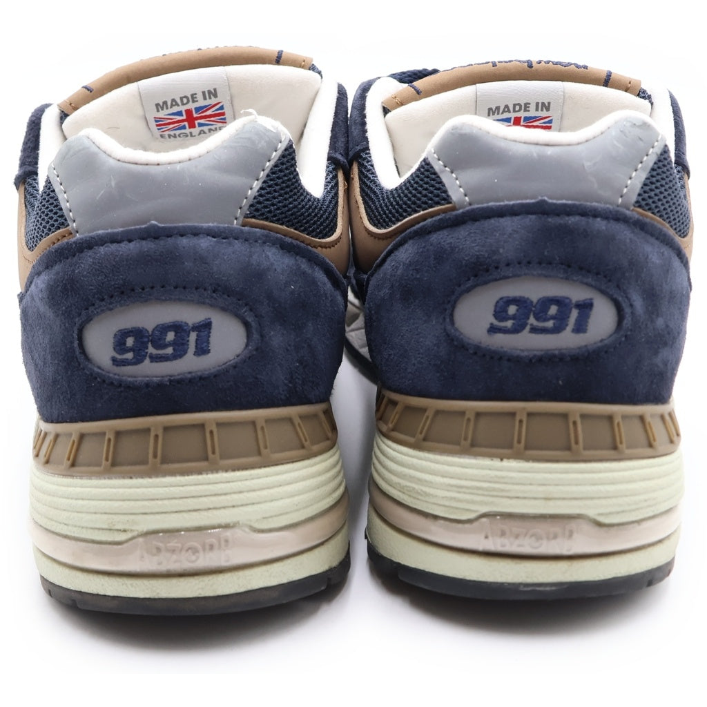 New Balance(ニューバランス) M991 NAVY/BEIGE メッシュ切り替え ローカットスニーカー ネイビー/ベージュ US9.5/27.5cm M991DNB