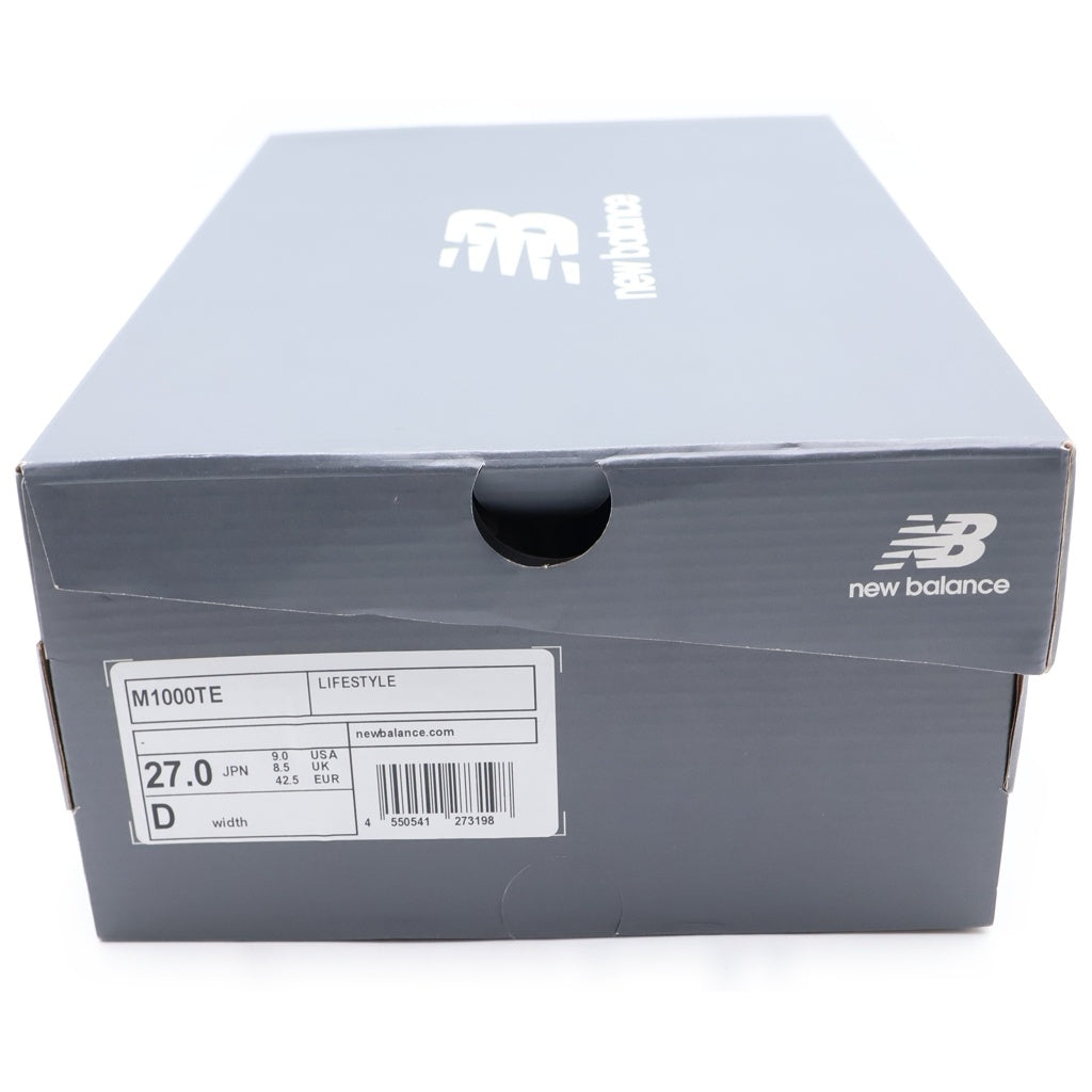 New Balance(ニューバランス) 1000 GREY REFLECTIVE メッシュ切り替え ローカットスニーカー グレー US9/27cm M1000TE