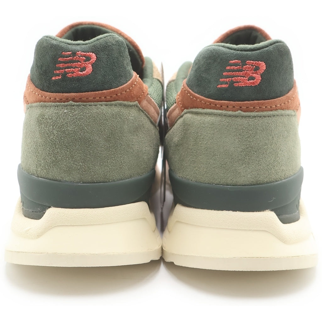 New Balance(ニューバランス) ×KITH RONNIE FIEG AND THE FRANK LLOYD WRIGHT FOUNDATION 998 BEIGE/CHUTNEY U998KH1 ローカットスニーカー マルチ US10/28cm