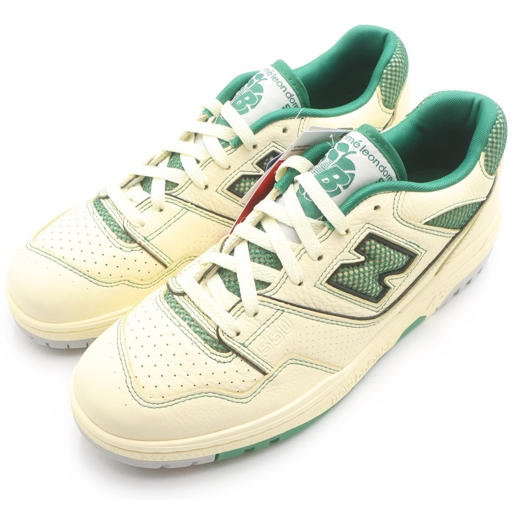 New Balance(ニューバランス) ×AIME LEON DORE 550 YELLOW/GREEN BB550AY1エメレオンドレ ローカットスニーカー イエロー/グリーン US9.5/27.5cm