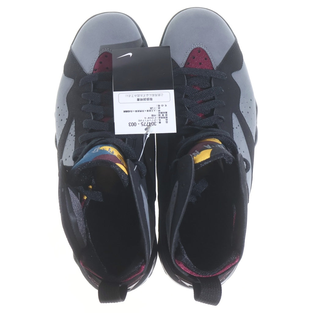 NIKE(ナイキ) 【鑑賞用 2011年製】AIR JORDAN 7 RETRO BORDEAUX 304775-003 エアジョーダン7 ハイカットスニーカー ブラック US9/27cm
