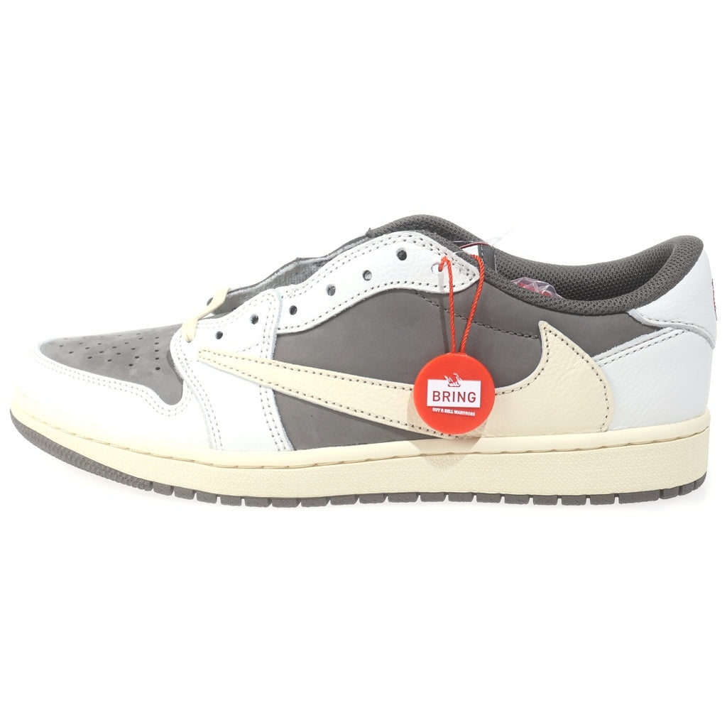 NIKE(ナイキ) ×TRAVIS SCOTT AIR JORDAN 1 LOW OG SP REVERSE MOCHA/SAIL AND RIDGEROCK DM7866-162 トラヴィススコット エアジョーダン1 リバースモカ ローカットスニーカー US10/28cm