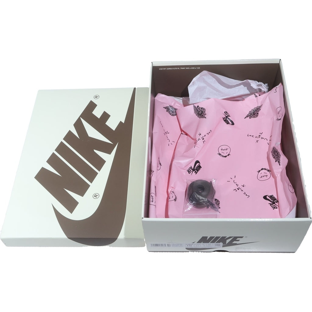NIKE(ナイキ) ×TRAVIS SCOTT AIR JORDAN 1 LOW OG SP REVERSE MOCHA/SAIL AND RIDGEROCK DM7866-162 トラヴィススコット エアジョーダン1 リバースモカ ローカットスニーカー US10/28cm