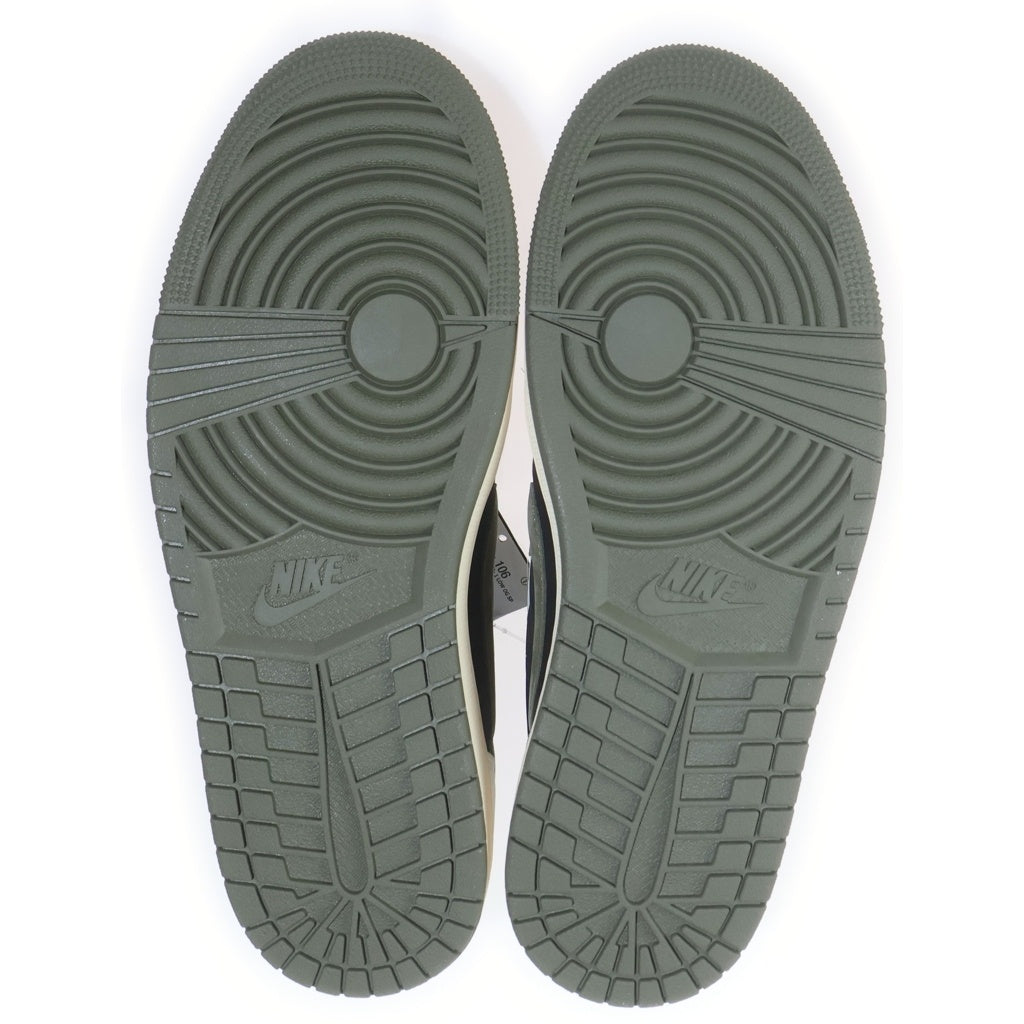 NIKE(ナイキ) ×TRAVIS SCOTT WMNS AIR JORDAN 1 LOW OG Medium Olive DZ4137-106 トラヴィススコット エアジョーダン1 ローカットスニーカー オリーヴ US11/28cm