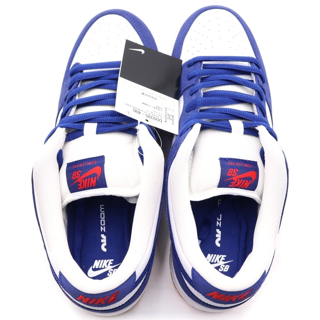 NIKE SB(ナイキエスビー) SB DUNK LOW LOS ANGELES DODGERS/DEEP ROYAL BLUE DO9395-400 SBダンク ローカットスニーカー ブルー US9.5/27.5cm