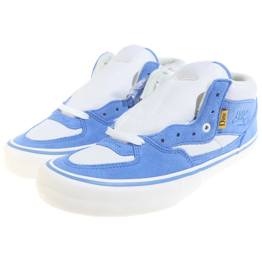 VANS(ヴァンズ) ×DIME HALF CAB BLUE/MARSHMALLOW VN0A4VHW2YO ダイム ハーフキャップ ローカットスニーカー ブルー US9.5/27.5cm