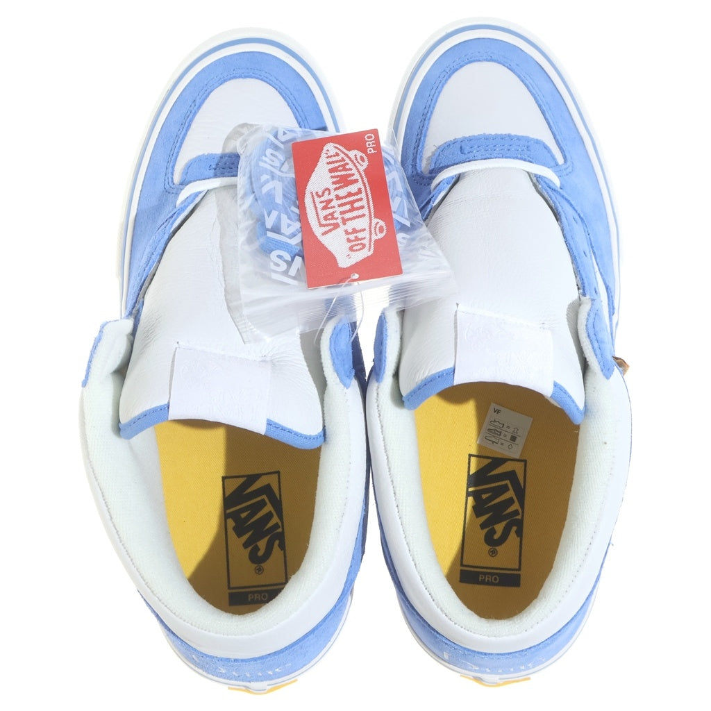 VANS(ヴァンズ) ×DIME HALF CAB BLUE/MARSHMALLOW VN0A4VHW2YO ダイム ハーフキャップ ローカットスニーカー ブルー US9.5/27.5cm