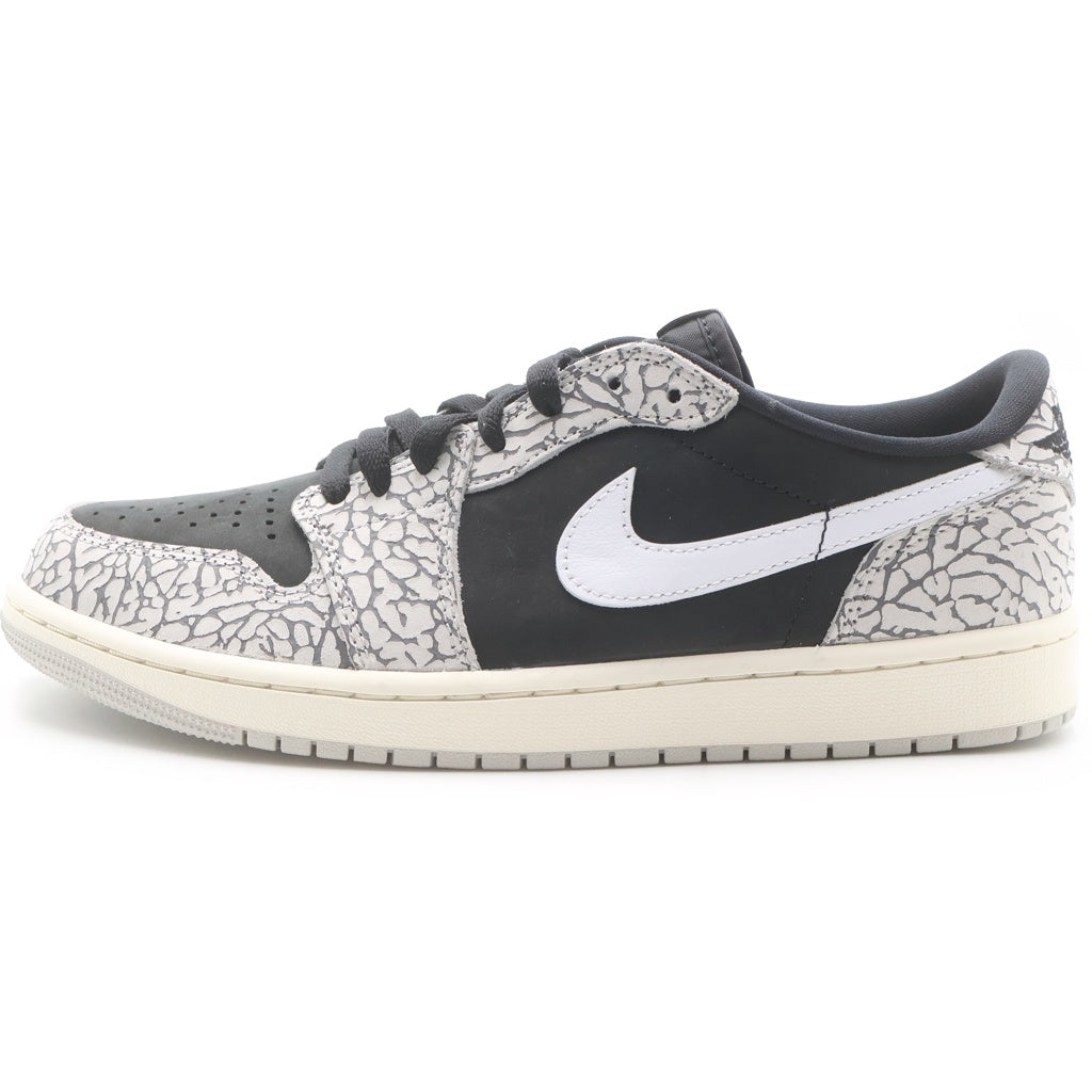 NIKE(ナイキ) AIR JORDAN 1 RETRO LOW OG BLACK CEMENT CZ0790-001 エアジョーダン1 レトロ ローカットスニーカー ブラック US9.5/27.5cm