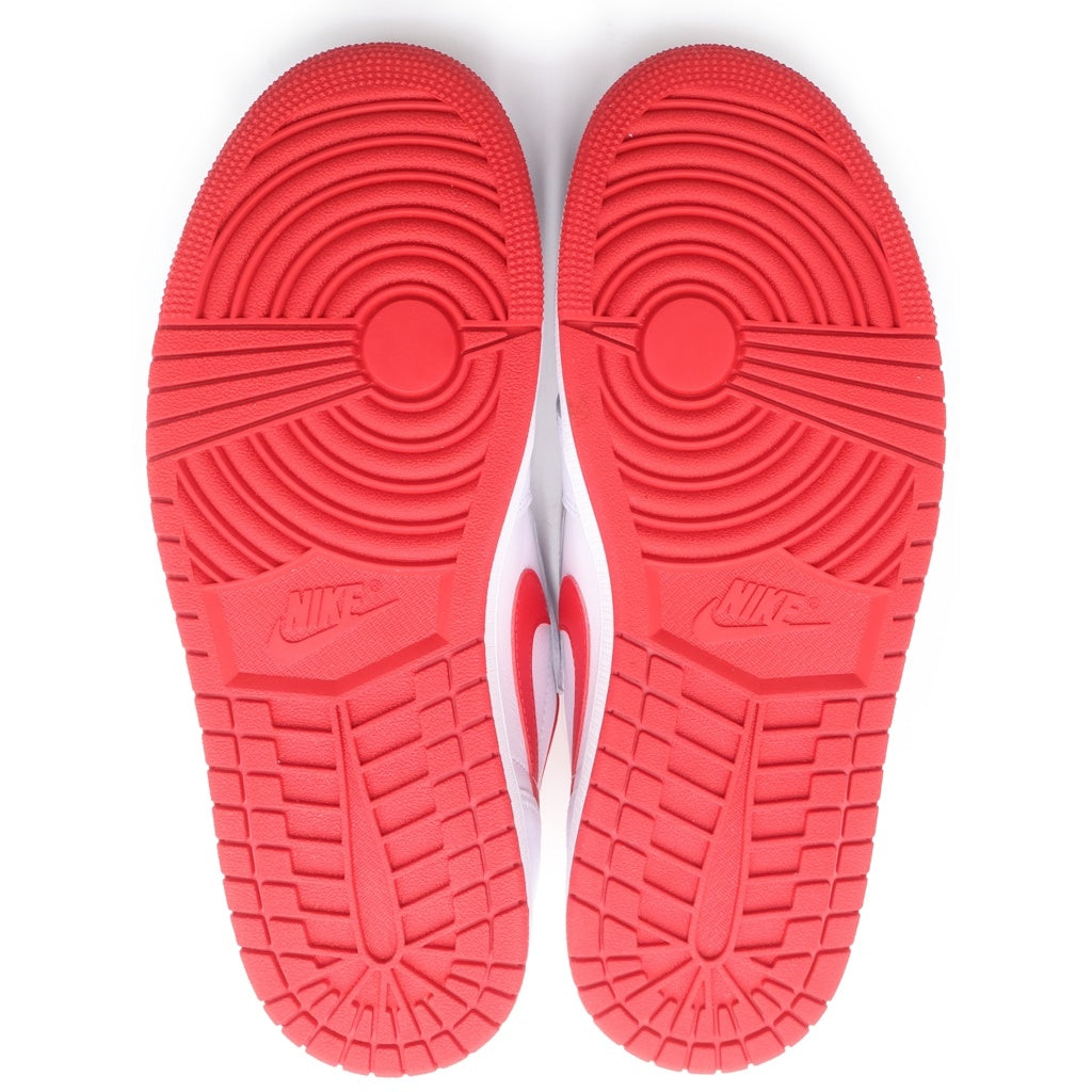 NIKE(ナイキ) AIR JORDAN 1 RETRO LOW OG WHITE AND UNIVERSITY RED CZ0790-161 エアジョーダン1 レトロ ローカットスニーカー レッド/ホワイト US9.5/27.5cm