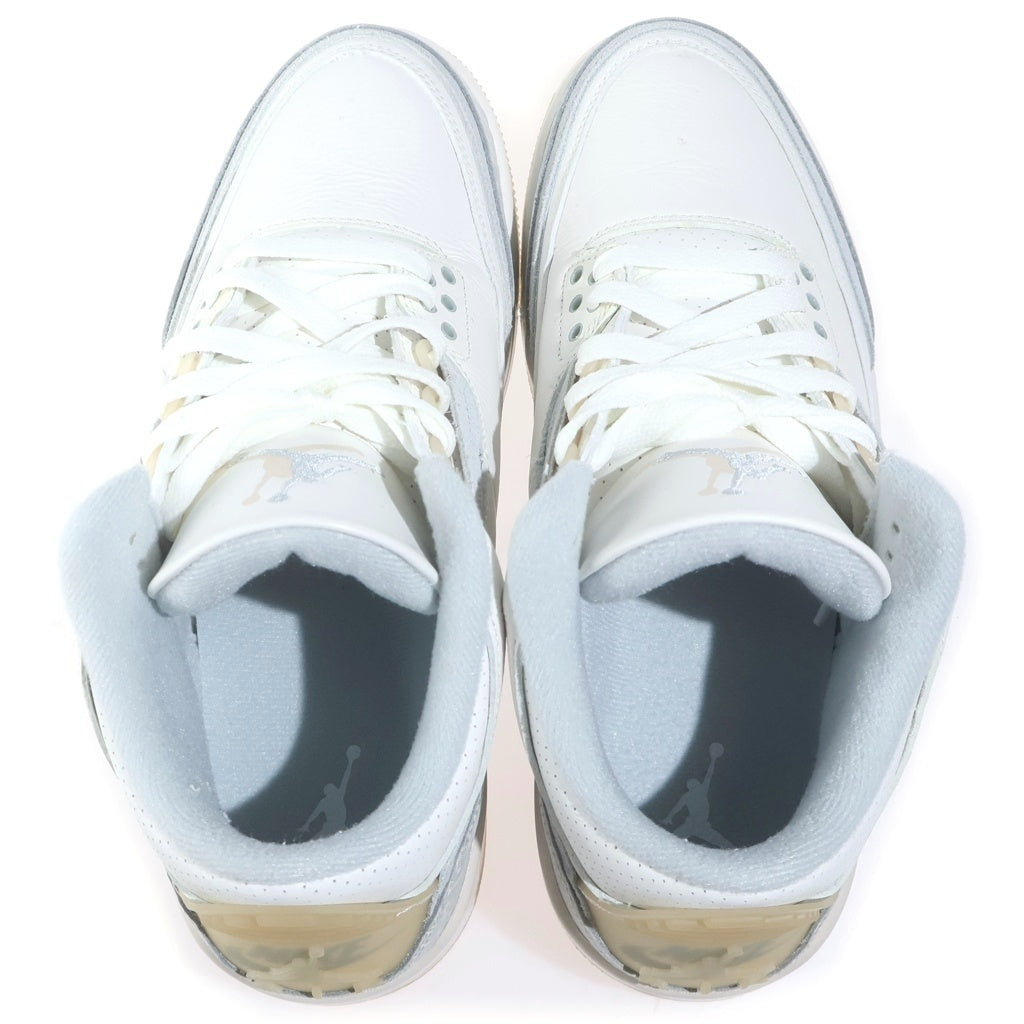 NIKE(ナイキ) AIR JORDAN3 CRAFT IVORY FJ9479-100 エアジョーダン3 クラフト アイボリー ハイカットスニーカー アイボリー US8.5/26.5cm