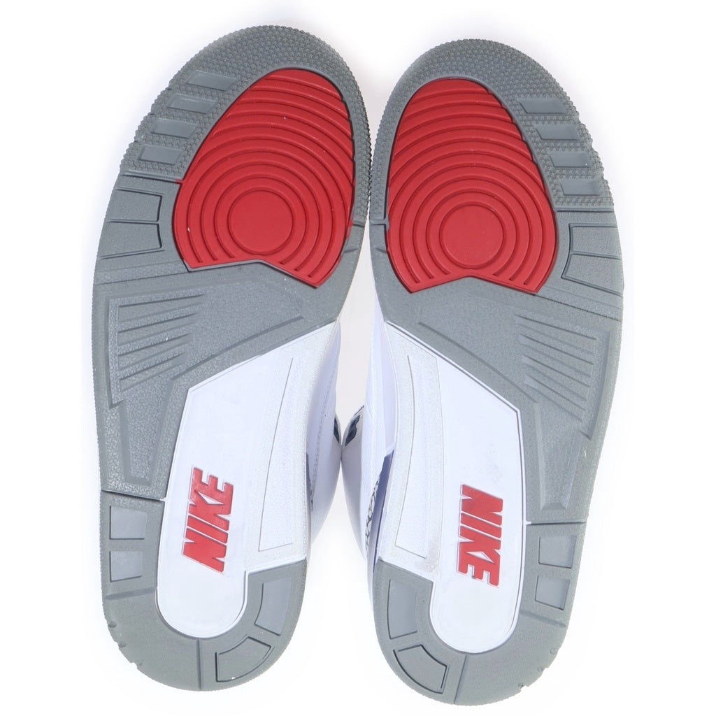 NIKE(ナイキ) AIR JORDAN3 RETRO TRUE BLUE 854262-106 エアジョーダン3 レトロ トゥルー ブルー ハイカットスニーカー ホワイト/ブルー US9/27cm