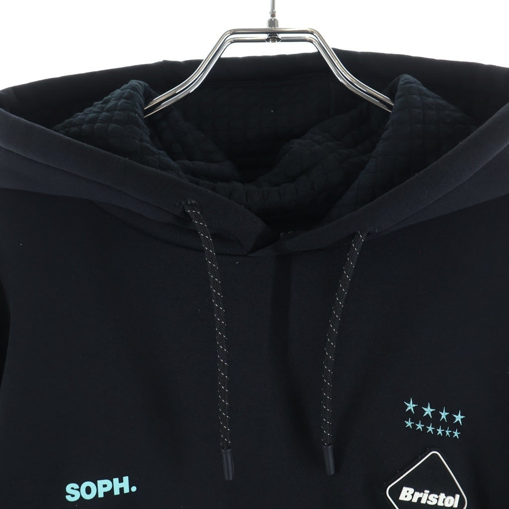 F.C.R.B.(エフシーアールビー) 21AW POLARTEC POWER STRETCH TRAINING HOODIE ポーラテック パワー ストレッチ トレーニング フーディー プルオーバーパーカー ブラック FCRB-212047