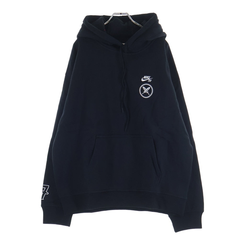 NIKE SB(ナイキエスビー) 23AW×Yuto Horigome Skateboard Fleece Pullover Parka 堀米雄斗 スケートボード フリース プルオーバー パーカー ブラック FN0552-010