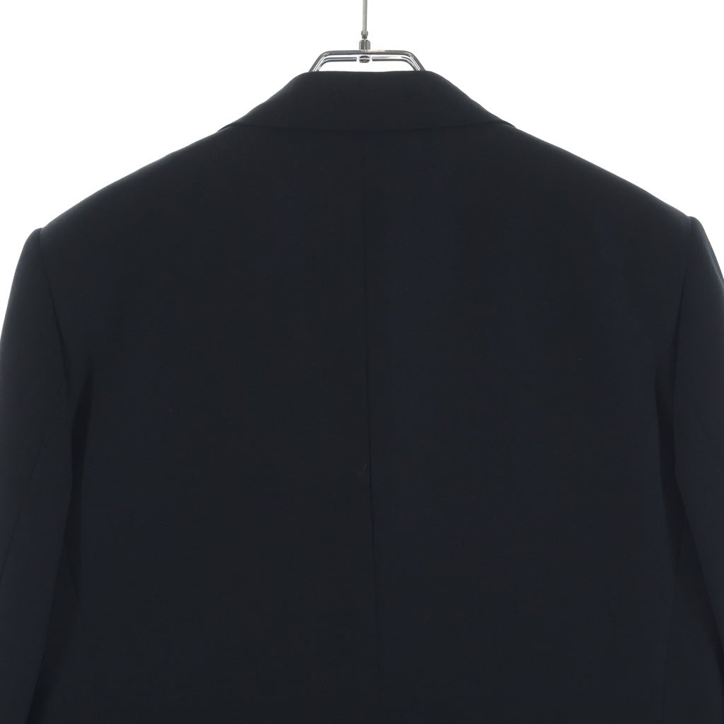 Dior HOMME(ディオールオム) 08AW サテンピークドラペル スモーキングジャケット ブラック 8H3122640687