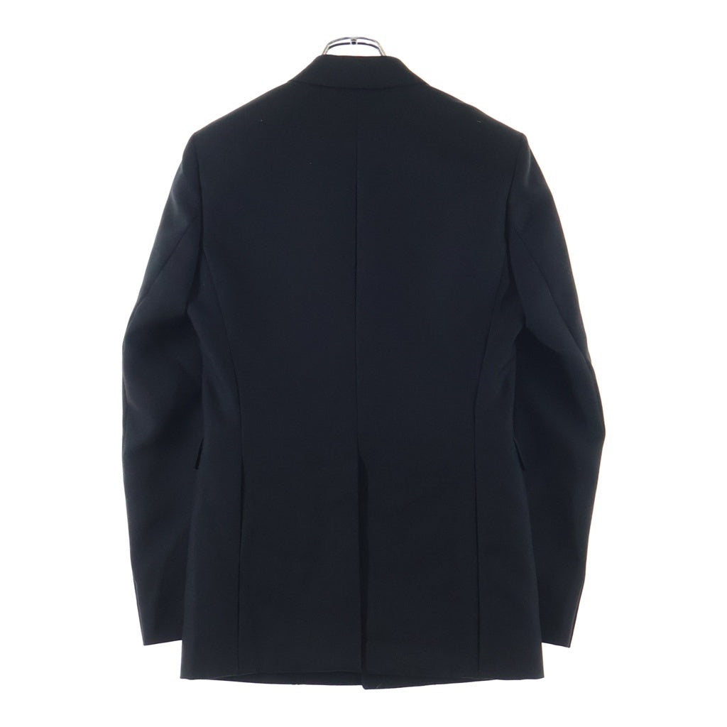 SAINT LAURENT PARIS(サンローランパリ) 15AW エディ期 ピークドラペル ウール 1B スキニーテーラードジャケット ブラック 389814 Y520J