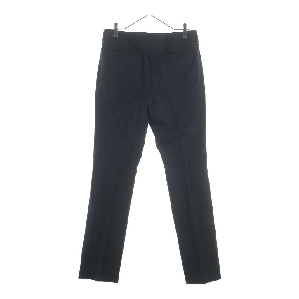 GIVENCHY(ジバンシィ) ストライプ ノッチドラペル ウール 2B シングルテーラードジャケット スラックスパンツ ブラック セットアップ GV1R2/06GV08