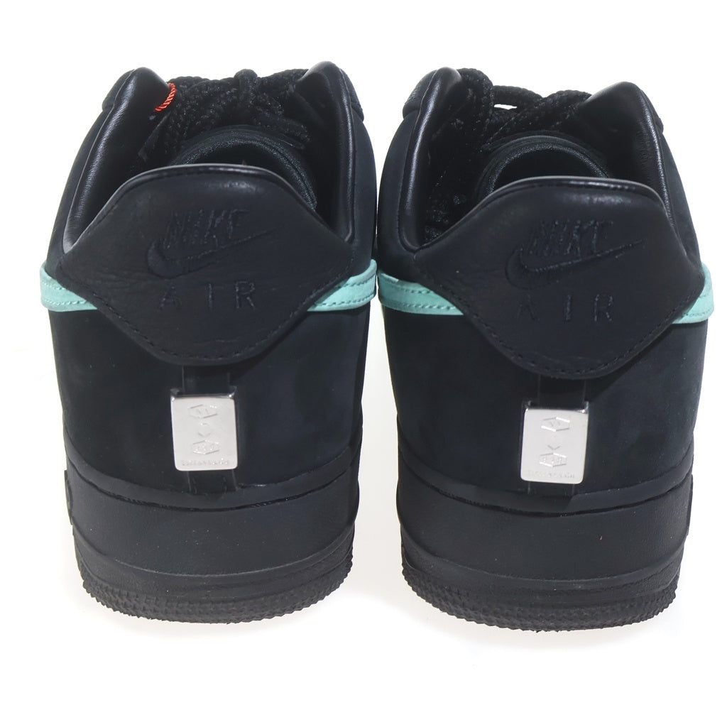 NIKE(ナイキ) ×TIFFANY & CO. AIR FORCE 1 LOW 1837 DZ1382-001 ティファニー&コー エアフォース1 ローカットスニーカー ブラック/ティファニーブルー US9.5/27.5cm
