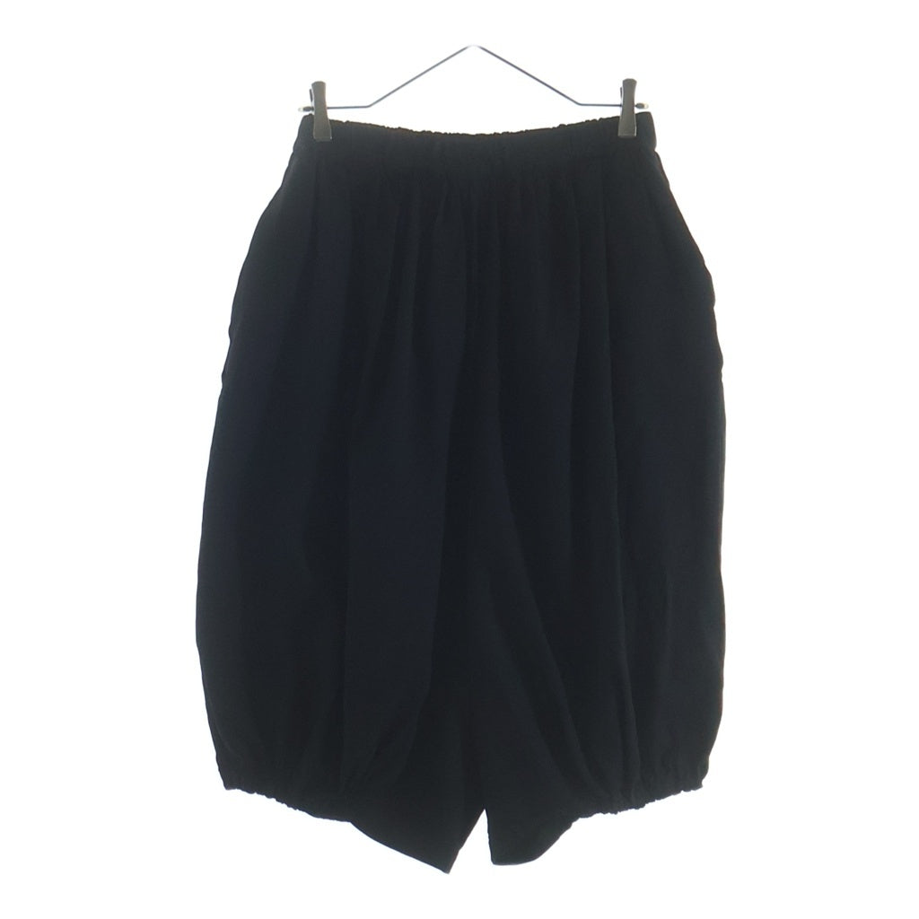 COMME des GARCONS COMME des GARCONS(コムデギャルソンコムデギャルソン) 12SS ポリエステル ドローコード サルエルパンツ ブラック レディース RI-P002 AD2011