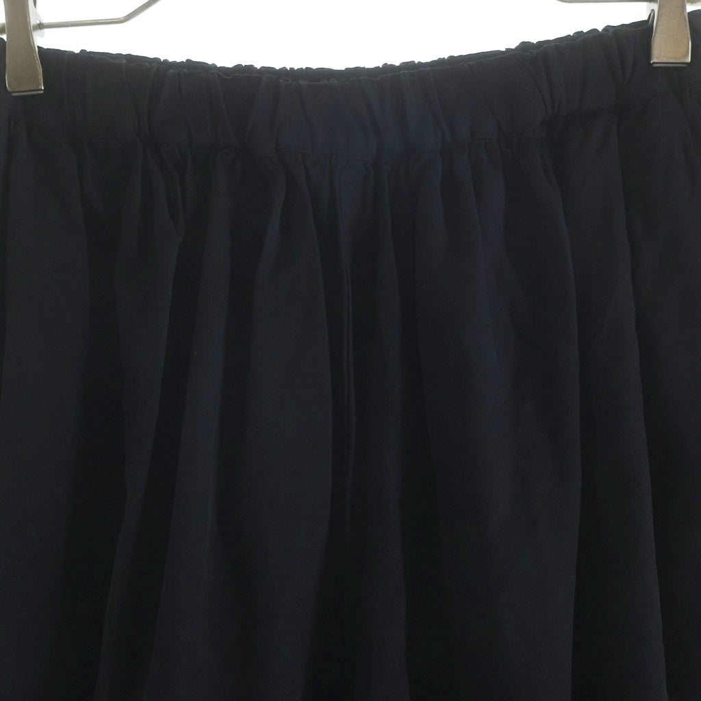 COMME des GARCONS COMME des GARCONS(コムデギャルソンコムデギャルソン) 12SS ポリエステル ドローコード サルエルパンツ ブラック レディース RI-P002 AD2011